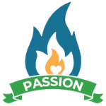 passion award fire logo